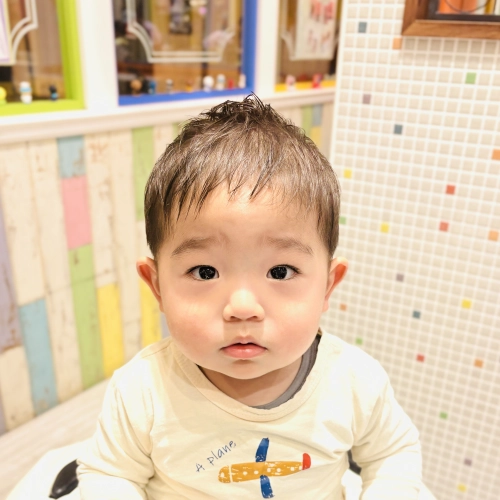 こどもの髪型 ソフトモヒカン