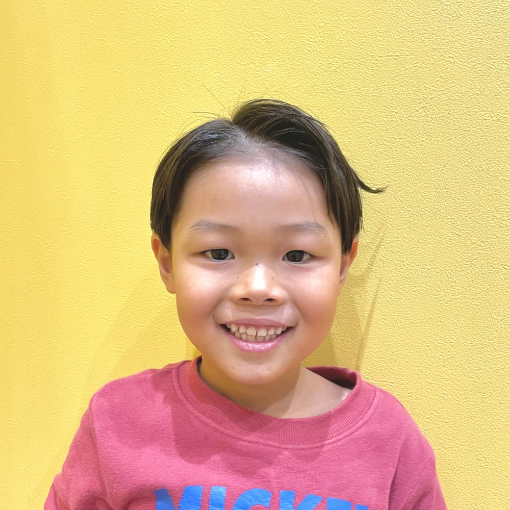 こどもの髪型　ゼッツ風　ツーブロック　