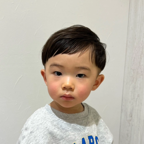 こどもの髪型　ショートスタイル