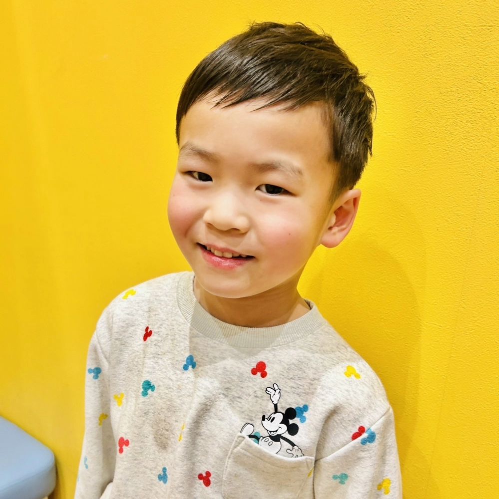 こどもの髪型　ソフトモヒカン