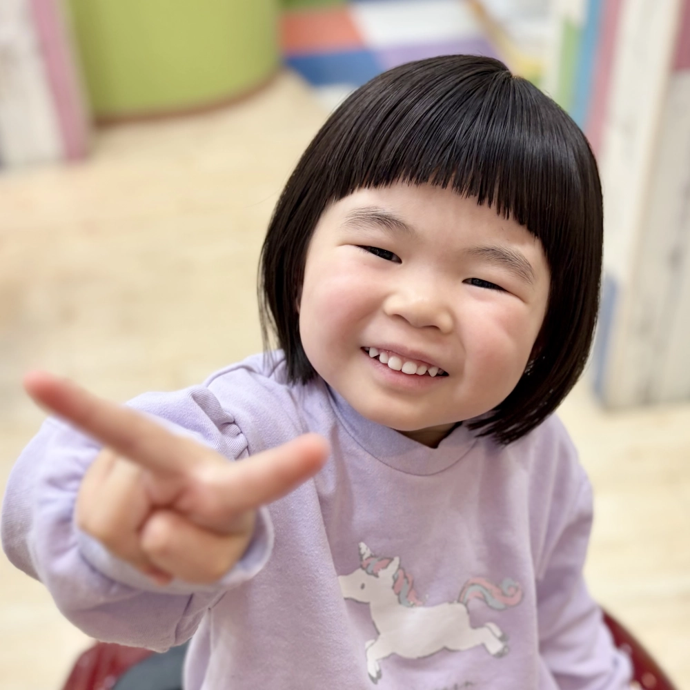 こどもの髪型　ベーシックボブ