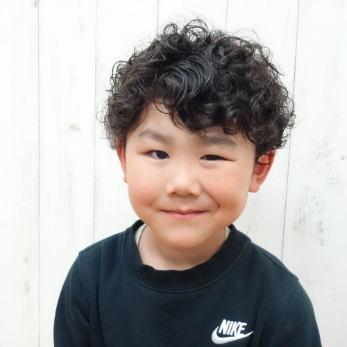 こどもの髪型　パーマスタイル