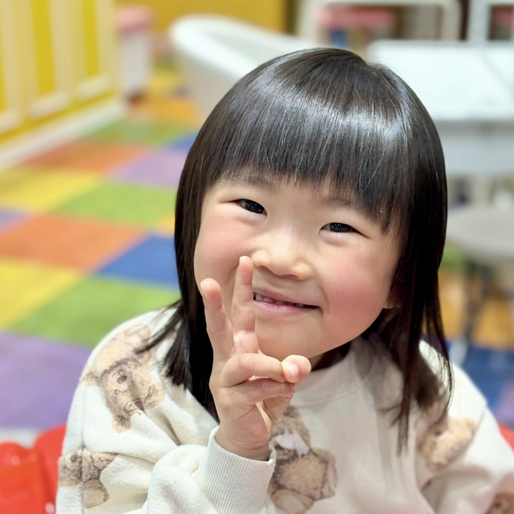 こどもの髪型　つやボブ