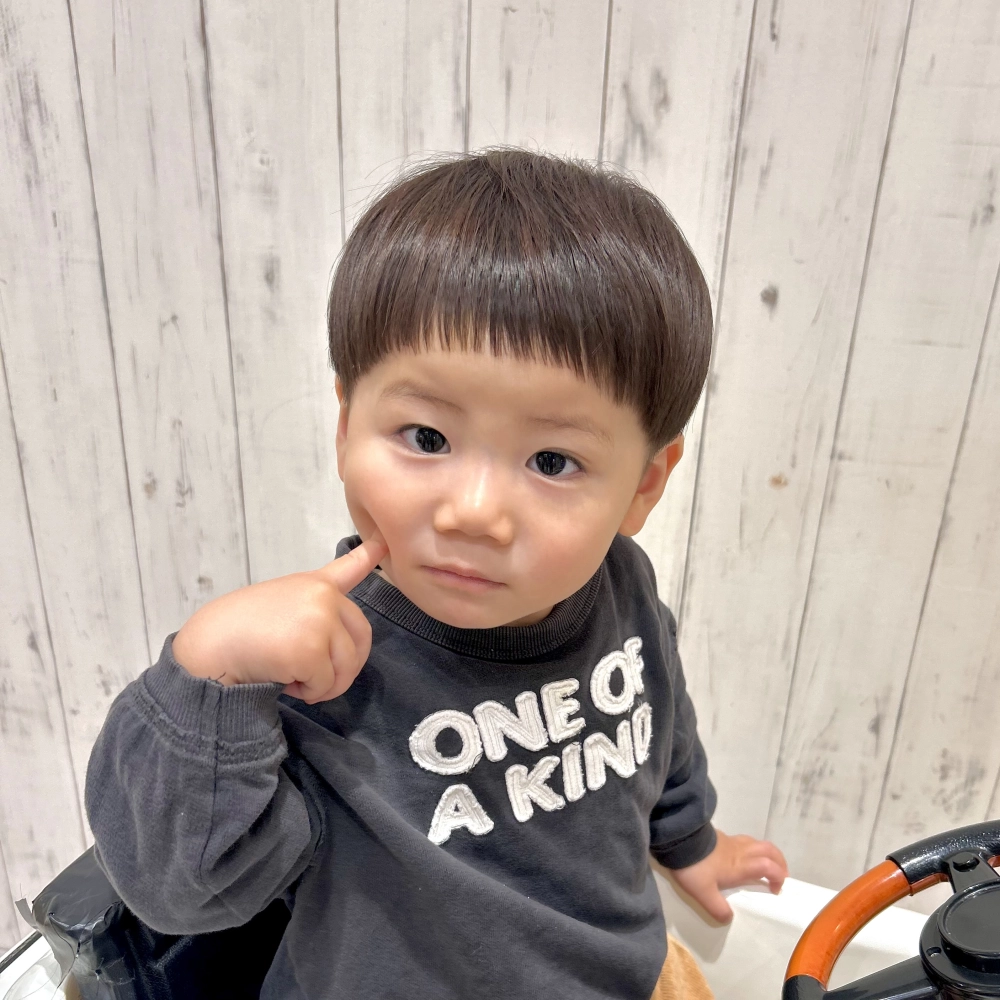 こどもの髪型　マッシュ