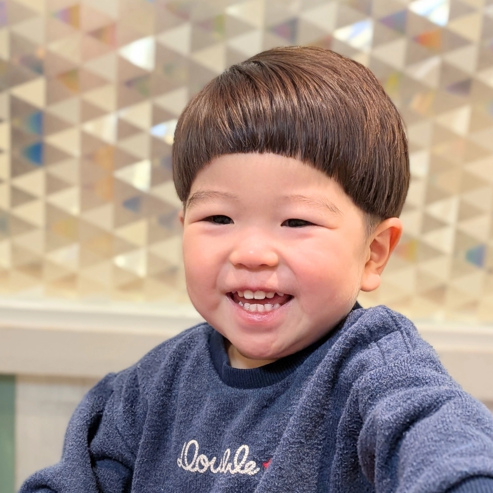 こどもの髪型　マッシュ