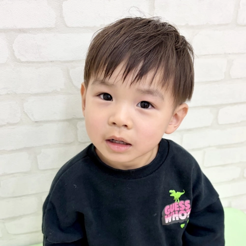 こどもの髪型　やわらか2ブロ