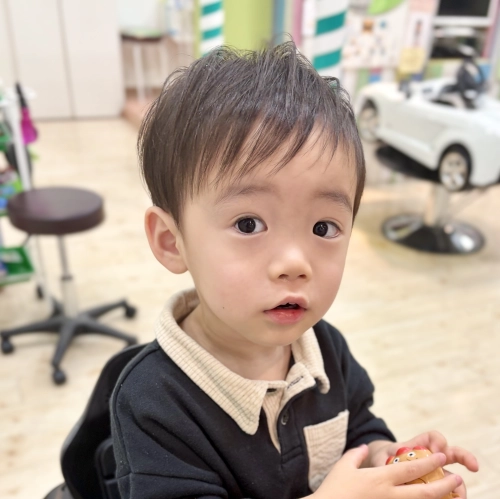 こどもの髪型　スタンダード耳だし