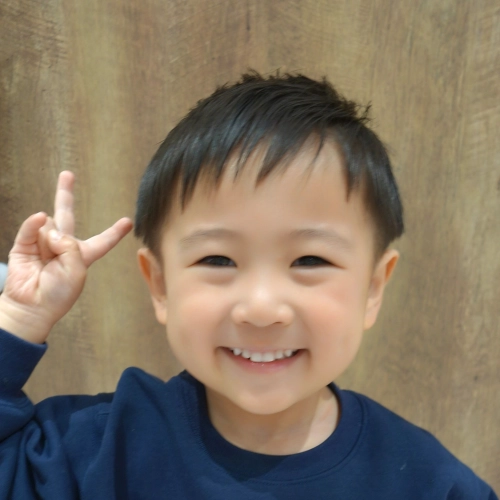 こどもの髪型　ツーブロック