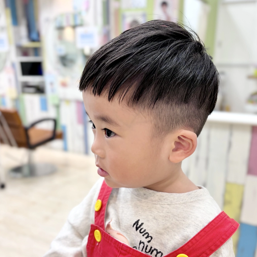 こどもの髪型　すっきり2ブロ