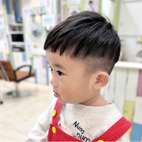 こどもの髪型　すっきり2ブロ
