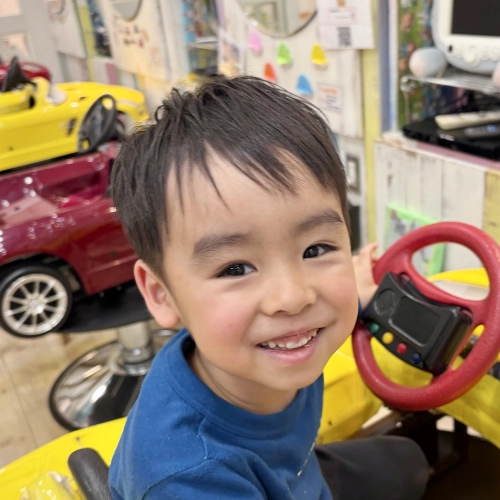 こどもの髪型　すっきりショート