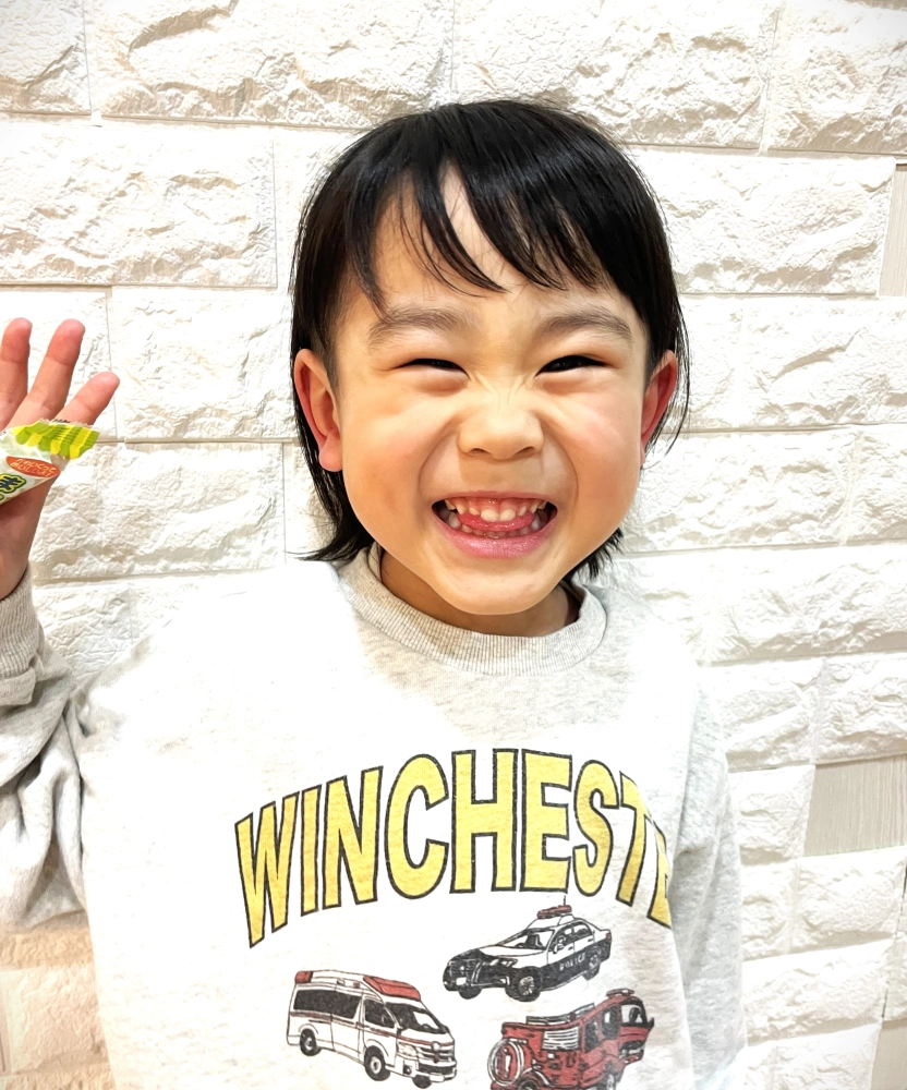 こどもの髪型ウルフスタイル