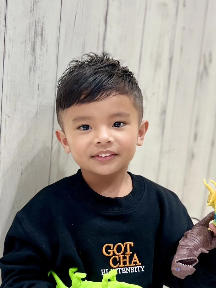 こどもの髪型  フェード