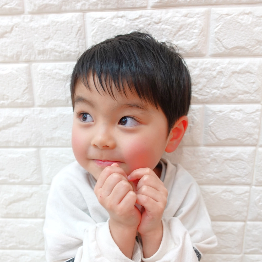 こどもの髪型　すっきりショート