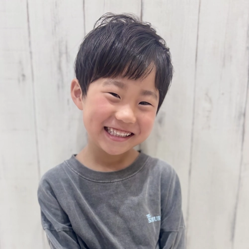 こどもの髪型 エアリーショート