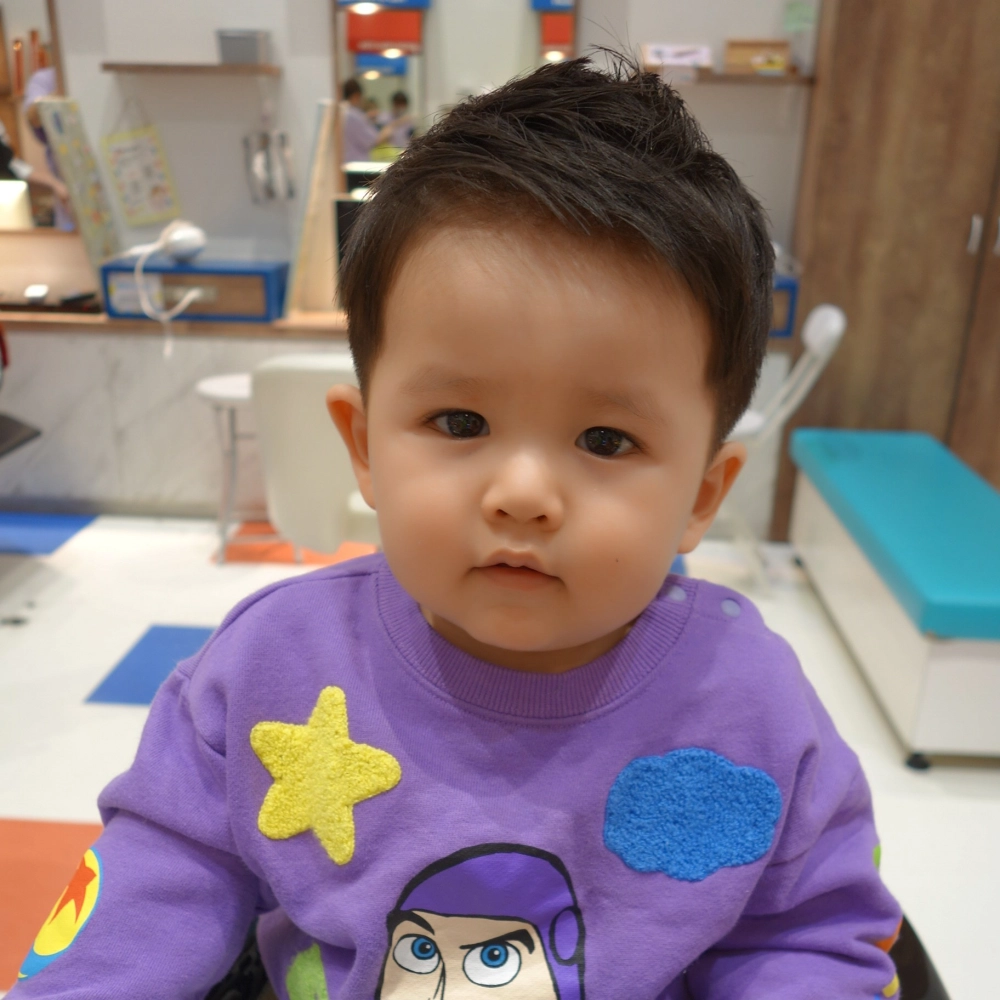 こどもの髪型　ベビーフェード