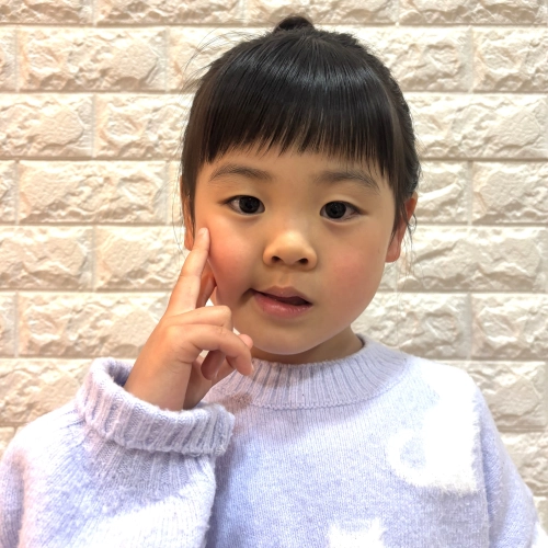 こどもの髪型　女の子