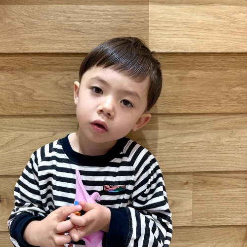 こどもの髪型　ツーブロックショート