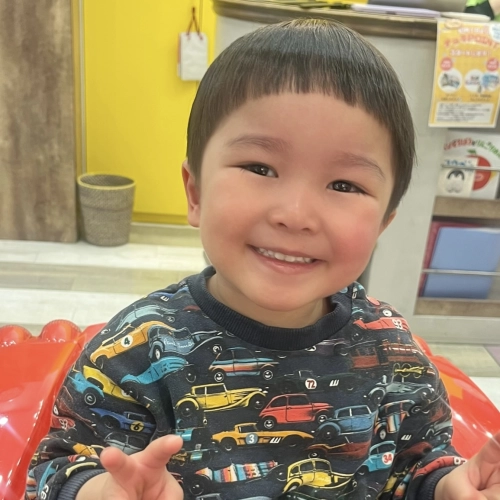 こどもの髪型　ぼっちゃんスタイル