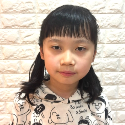 こどもの髪型　女の子