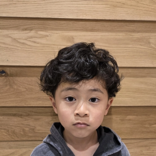 こどもの髪型　パーマ