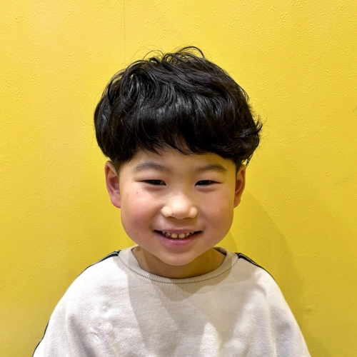 こどもの髪型　パーマスタイル