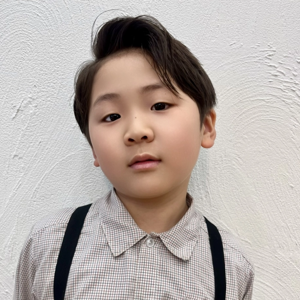 こども髪型　ナチュラルガイルヘア