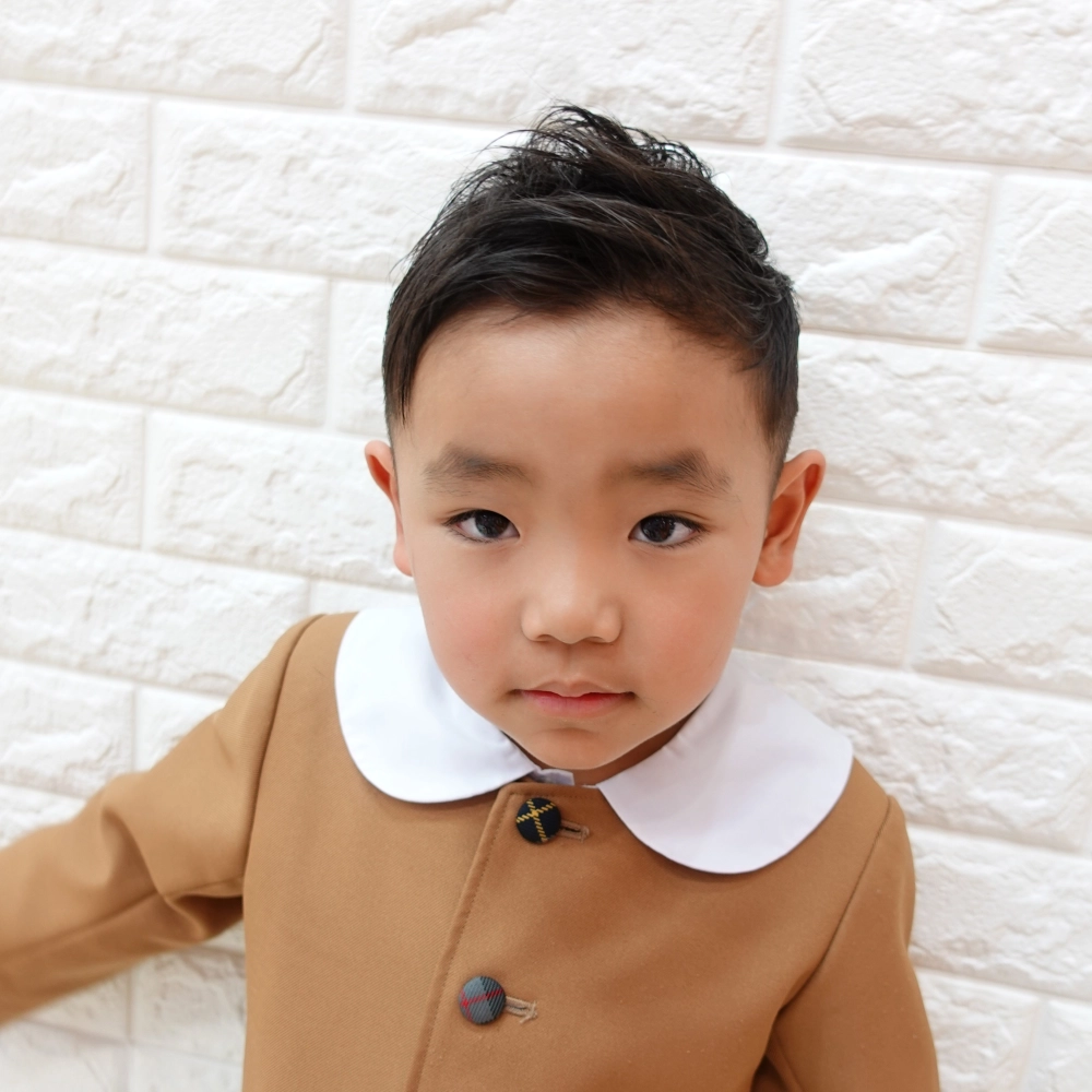 こどもの髪型　柔らかフェード