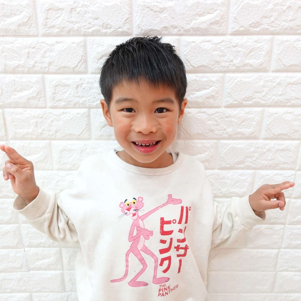 こどもの髪型　ナチュラルソフモヒ