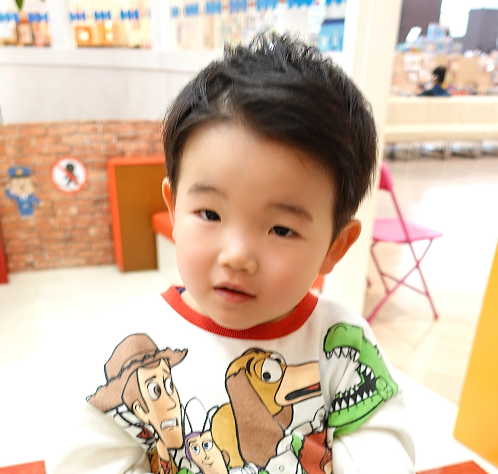 こどもの髪型  スッキリショート