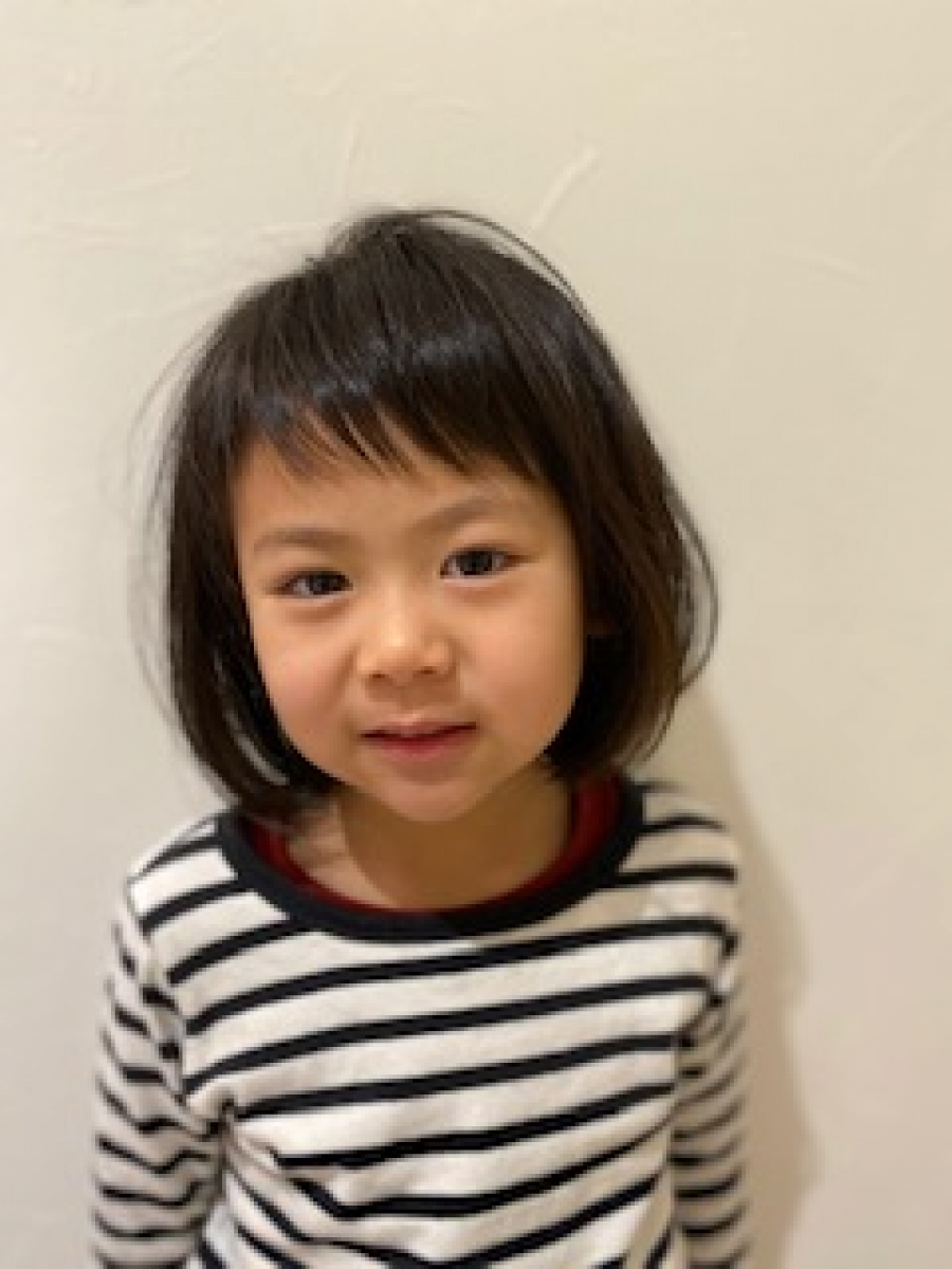 エアリーボブ スタイルギャラリー こども専門美容室チョッキンズ キッズサロンCHOKKIN�S
