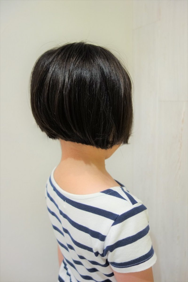モード系ボブ スタイルギャラリー こども専門美容室チョッキンズ キッズサロンCHOKKIN�S
