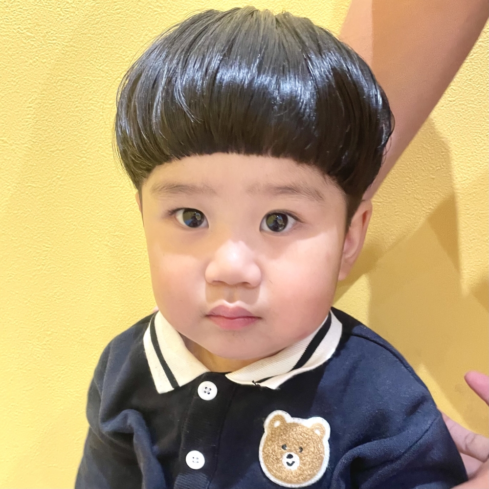 ぱつっとマッシュ