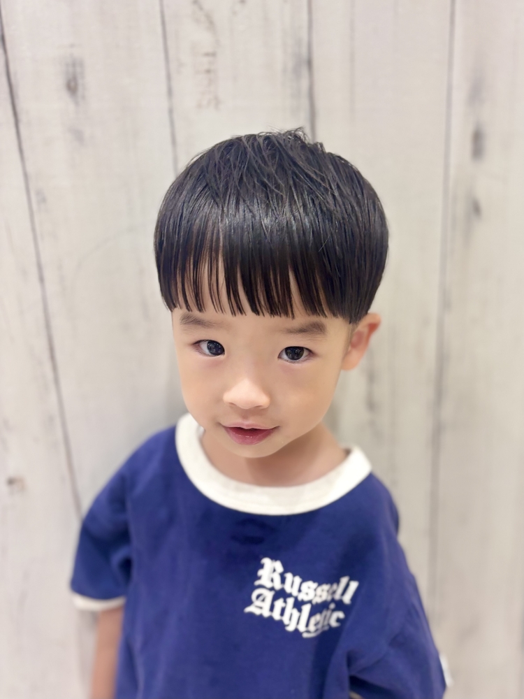 ナチュラルショートマッシュ